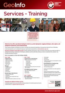 Robertson Geo | Training