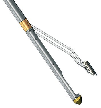 Microresistivity electrical borehole logging probe