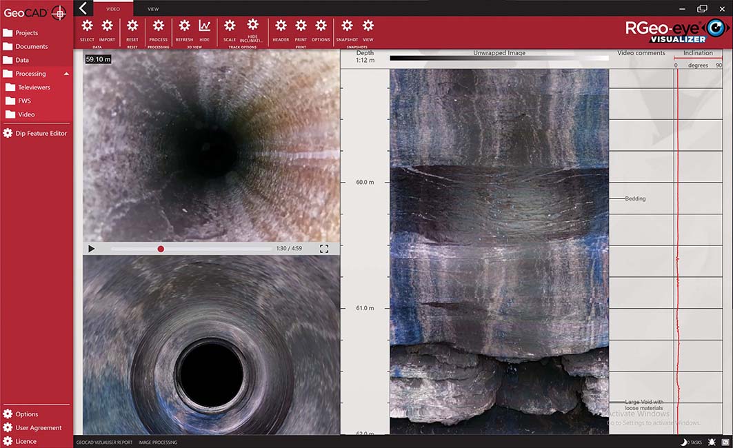 GeoCad Wireline Logging Software Example 3
